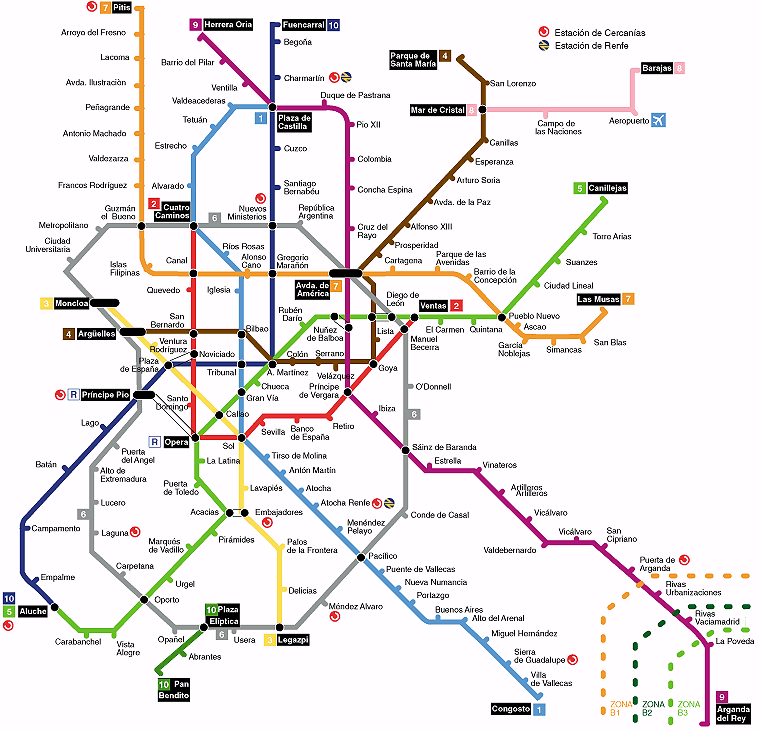 Ifema de madrid metro